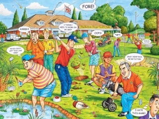 Puzzle «fantasy golf»
