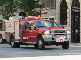 Quebra-cabeça «Fire engine»