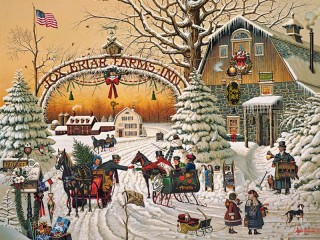 Puzzle «A Christmas greeting»