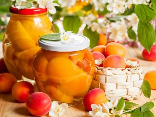 Bulmaca «Apricots and flowers»