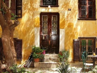 Bulmaca «Athenian courtyard»