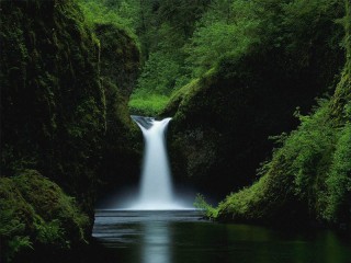 Пазл «Водопад в Орегоне»