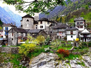 Пазл «Alpine village»