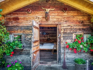 Bulmaca «Alpine hut»