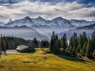 Пазл «Альпийская панорама»