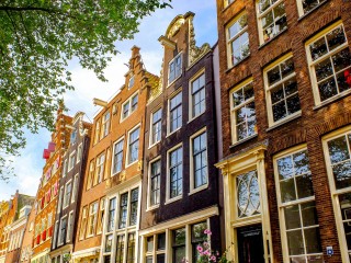 Quebra-cabeça «Amsterdam windows»