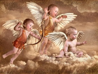 Пазл «Ангелочки»