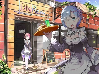 Rompecabezas «Anime cafe»