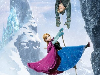 Puzzle «Anna and Kristoff»