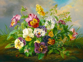 Jigsaw Puzzle «Pansy»