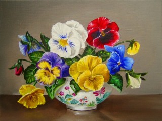 Jigsaw Puzzle «Pansy 2»