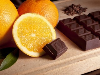 Quebra-cabeça «Orange and chocolate»