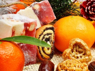 Slagalica «Oranges and sweets»