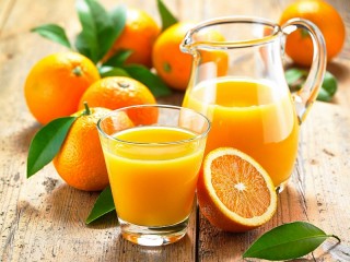 Jigsaw Puzzle «Orange juice»