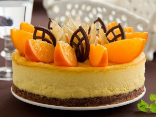 Пазл «Апельсиновый тортик»