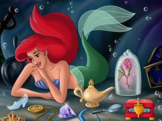 Пазл «Ariel underwater world»