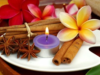 Слагалица «Aromatic candle»