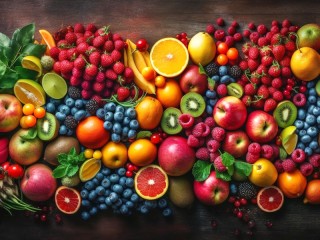 Jigsaw Puzzle «Assorted fruits»
