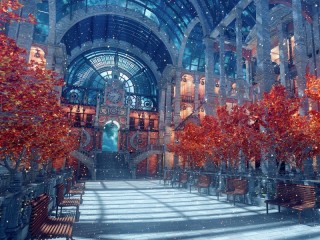 Jigsaw Puzzle «Autumn Cathedral»