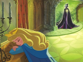 Jigsaw Puzzle «Aurora and Maleficent»