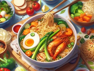 Rompecabezas «Asian cuisine»