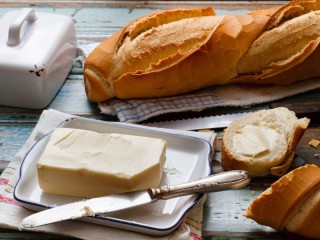 パズル «baguette with butter»