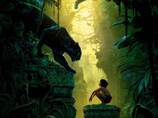 Jigsaw Puzzle «Bagheera and Mowgli»