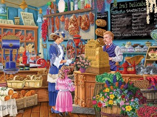 Jigsaw Puzzle «Grocery store»