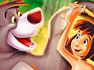 Quebra-cabeça «Baloo and Mowgli»