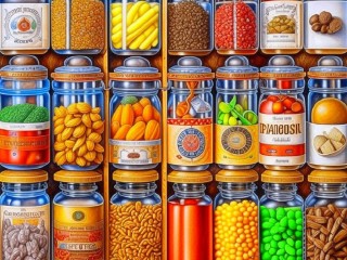 Jigsaw Puzzle «Spice jars»