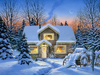 Jigsaw Puzzle «beautiful winter»