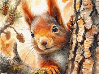 Bulmaca «Squirrel»