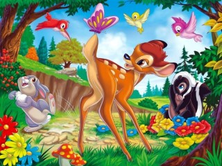 Puzzle «Bambi»