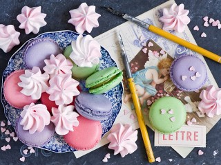 Jigsaw Puzzle «Meringue and macaroons»