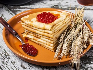 Zagadka «Pancakes with caviar»