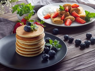 Puzzle «Pancakes and fritters»