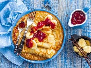 Rätsel «Pancakes and jam»
