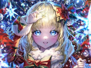 Jigsaw Puzzle «Blonde with a star»