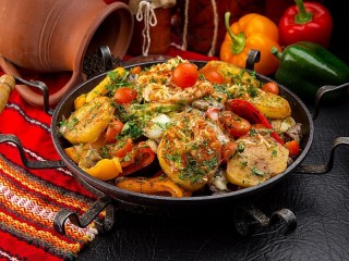Пазл «Болгарское блюдо сач»