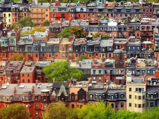 Пазл «Бостонские крыши»