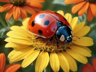 パズル «Ladybug»