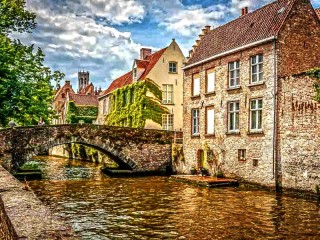 Slagalica «Bruges Belgium»