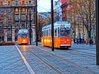 Пазл «Будапештский трамвай»
