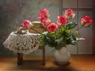 パズル «Bouquet of roses»