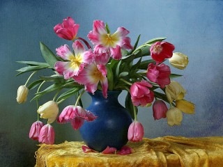 Slagalica «A bouquet of tulips»
