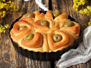 Пазл «Rolls with olives»