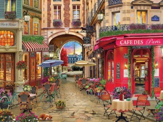 Пазл «Cafe Des Paris»