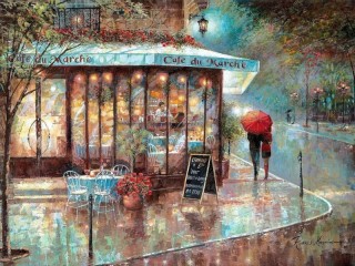 Puzzle «Cafe de Marche»
