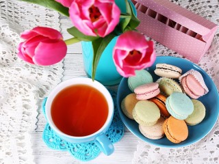 Jigsaw Puzzle «Tea and biscuits»