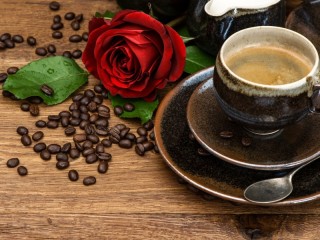 Rompecabezas «A cup of coffee»
